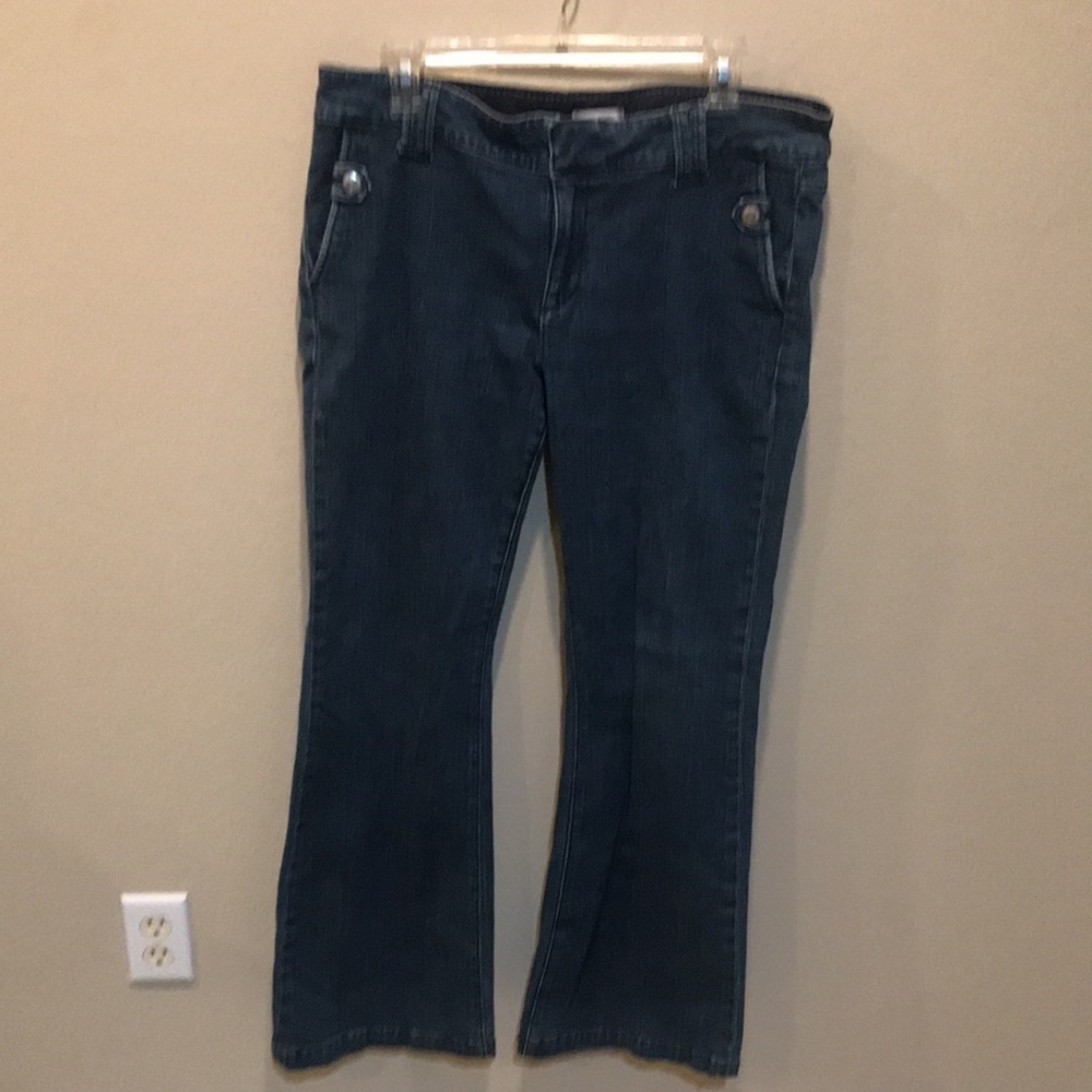 Banana Republic Women’s Urban Trouser Slight Bootcut Flare Leg Jeans-Size 12